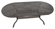 Savannah Outdoor Aluminum Oval Dining Table