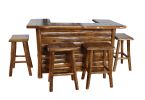 Adirondack Teak Bar Set of 5 (KIT)