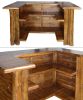 KC Adirondack Teak Bar