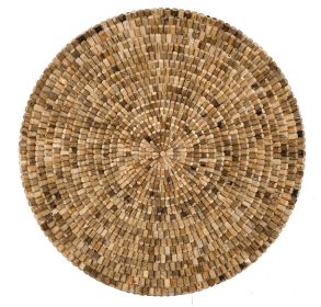 Wood Wall Art Round 60 Inch Diameter