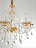 Fine Crystal and Gold Chandelier