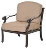 Savannah Outdoor Aluminum Club Chair