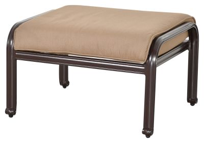 Savannah Outdoor Aluminum Ottoman