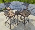 Savannah Outdoor Aluminum Bar Stool