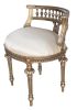 Platine Cream Vanity Chair