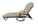 Elisabeth Swivel Chaise Lounge With Pillow