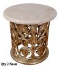 Platine Round Coffee Table Set of 3