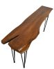 Mango Wash Live Edge Console Walnut