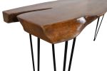 Mango Wash Live Edge Console Walnut