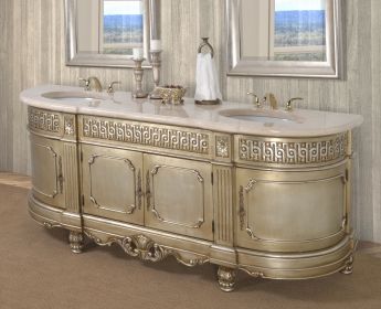 Essex Platine 84 Inch Double Vanity