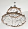 Two Tier Ridge Line 56" Chandelier