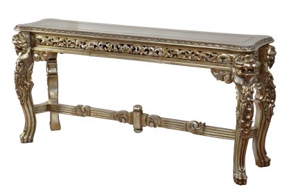 Platine Lion Console Table