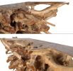 99 Inch Live Edge Teak Root Console