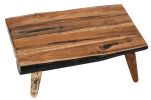 Teak Parisian Style 20X16X8 Inches Cutting Board With Natural Legs