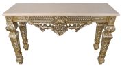 Platine Marble Top Console Table