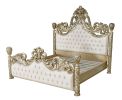 Platine Grand Carved King Bed