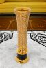 Czar Fluted Crystal Tall Table Vase 24"H