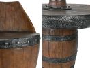 Barrel Table and Chair Set of 3