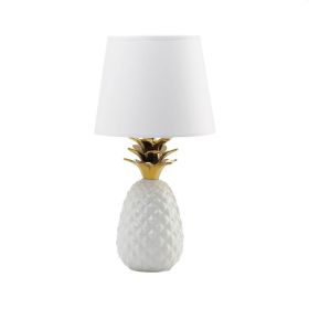 GOLD TOPPED PINEAPPLE LAMP